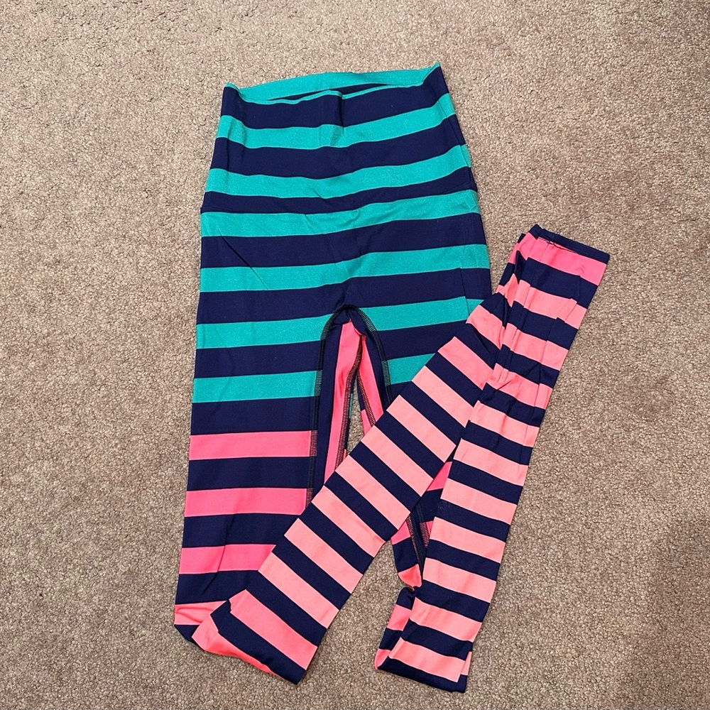K-DEER striped leggings size XS